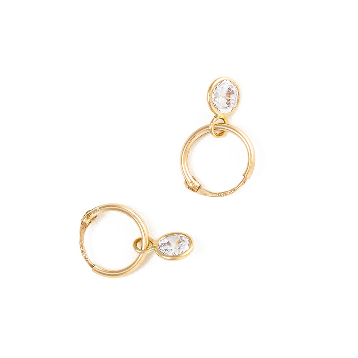 Boucles d'oreilles "Moelleux" Or jaune Boucles d'oreilles "Moelleux" Or jaune