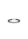 Bracelet Homme en perles RAINBOW DISK STONE