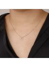 Pendentif "Coeur Précieux" Or blanc et Diamant
