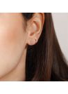 Boucles d'oreilles "Le Virtuose" Or blanc et Diamant