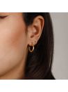 Boucles d'oreilles "Magnanime" Or jaune