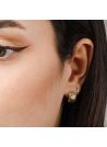 Boucles d'oreilles "Volupte" Or jaune