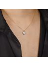 Pendentif Coeur Diamants 0,04/27 "Emilie"
