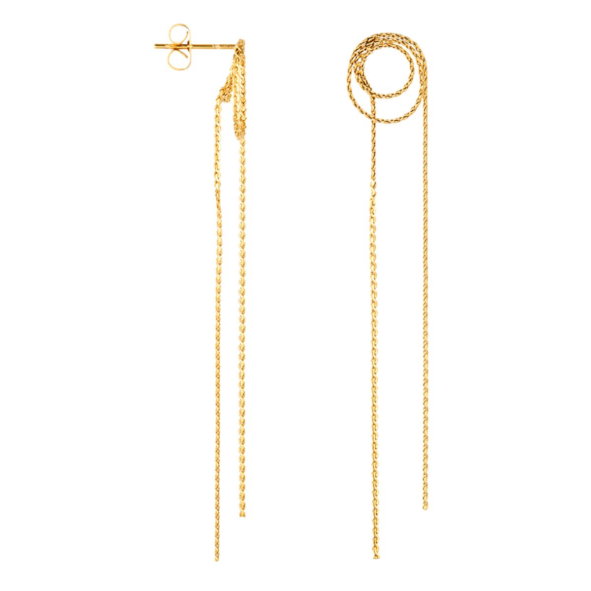 Boucles d'oreilles "naomi" acier inoxydable