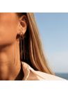 Boucles d'oreilles "naomi" acier inoxydable