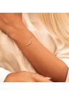 Bracelet "sandra" acier inoxydable