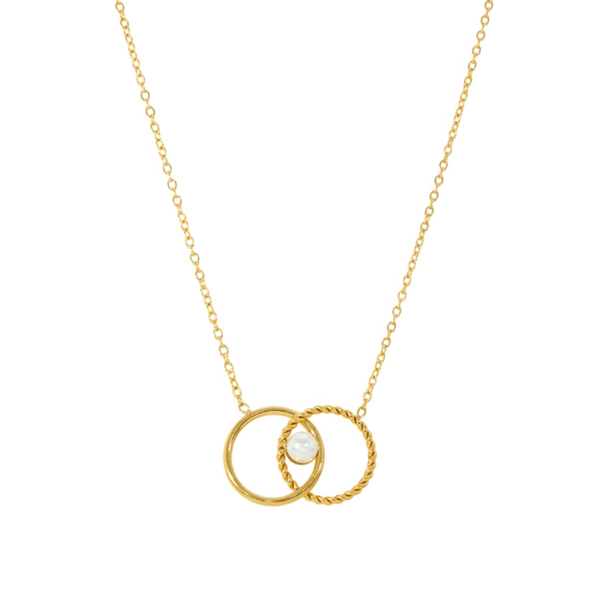Collier "jenna" acier inoxydable