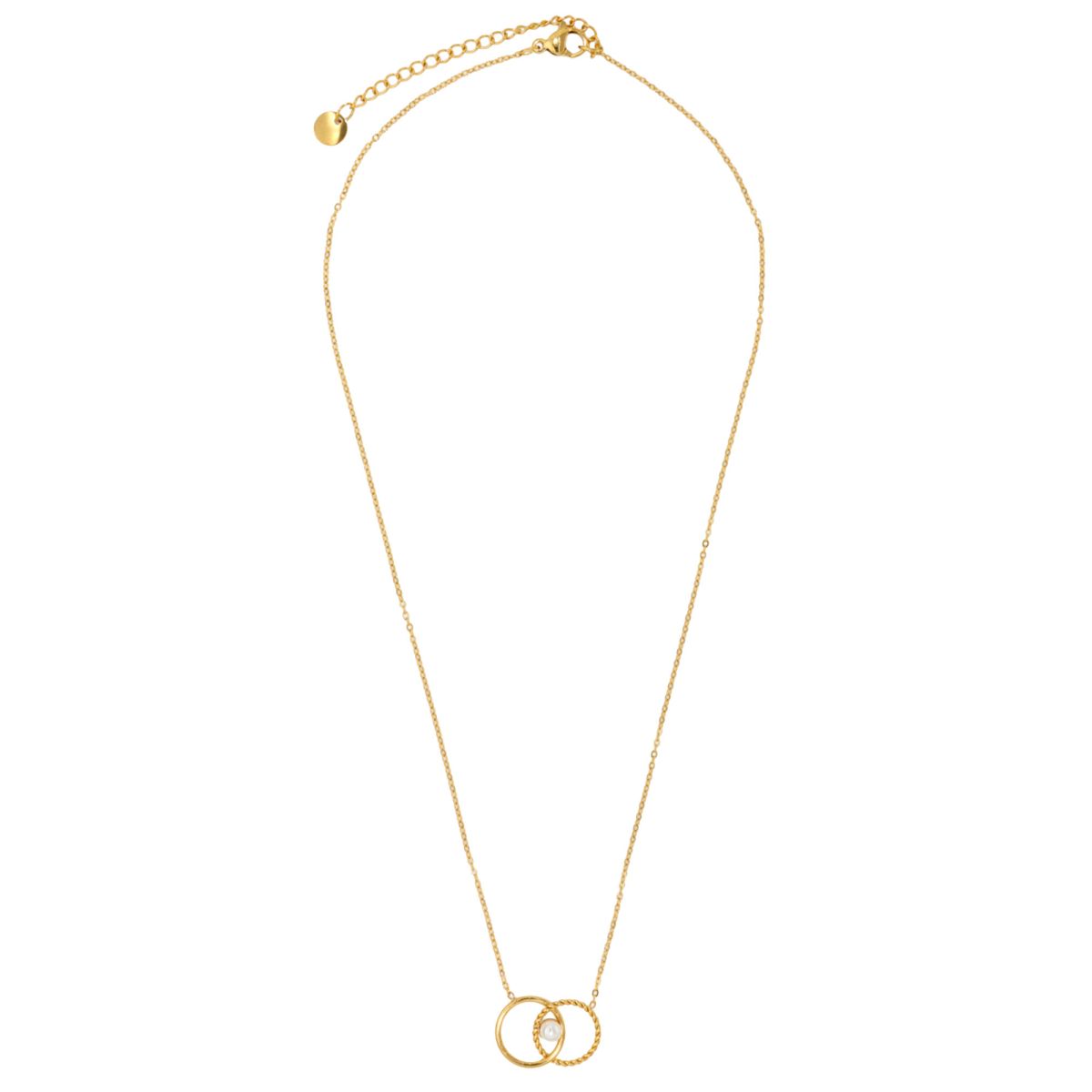 Collier "jenna" acier inoxydable