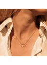 Collier "jenna" acier inoxydable