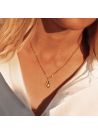 Collier "julienne" acier inoxydable