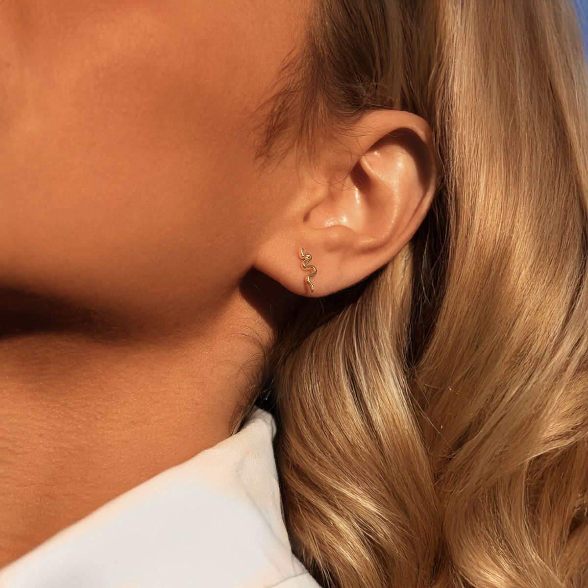 Boucles d'oreilles "lina" acier inoxydable