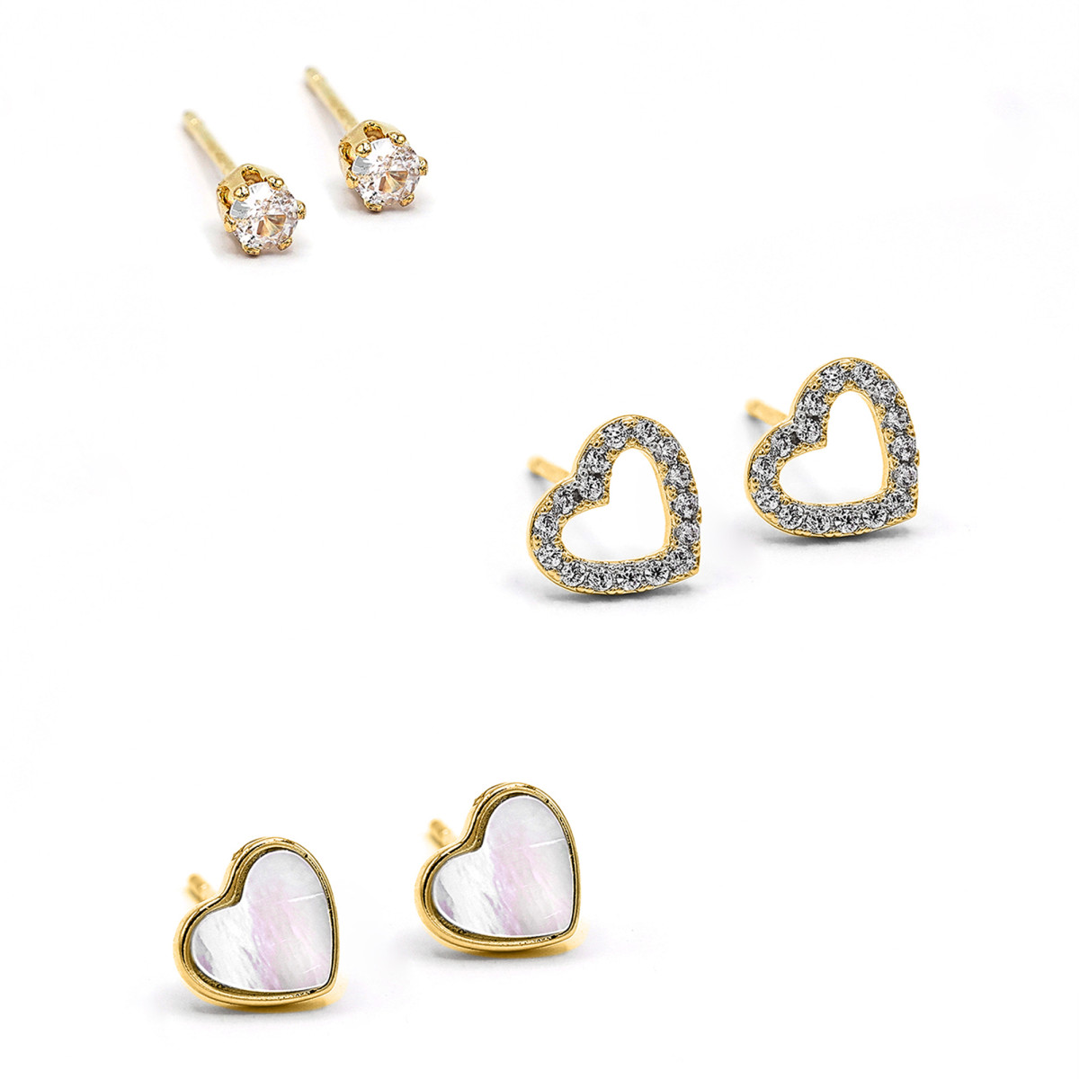 Set Boucles d'oreilles "Love" Set Boucles d'oreilles "Love"