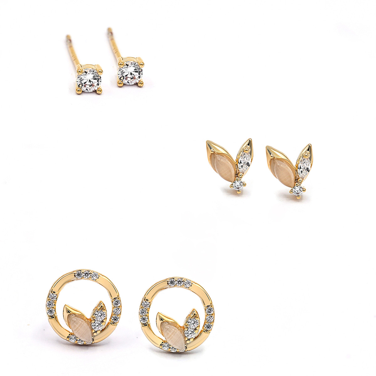 Set Boucles d'oreilles "Precious"