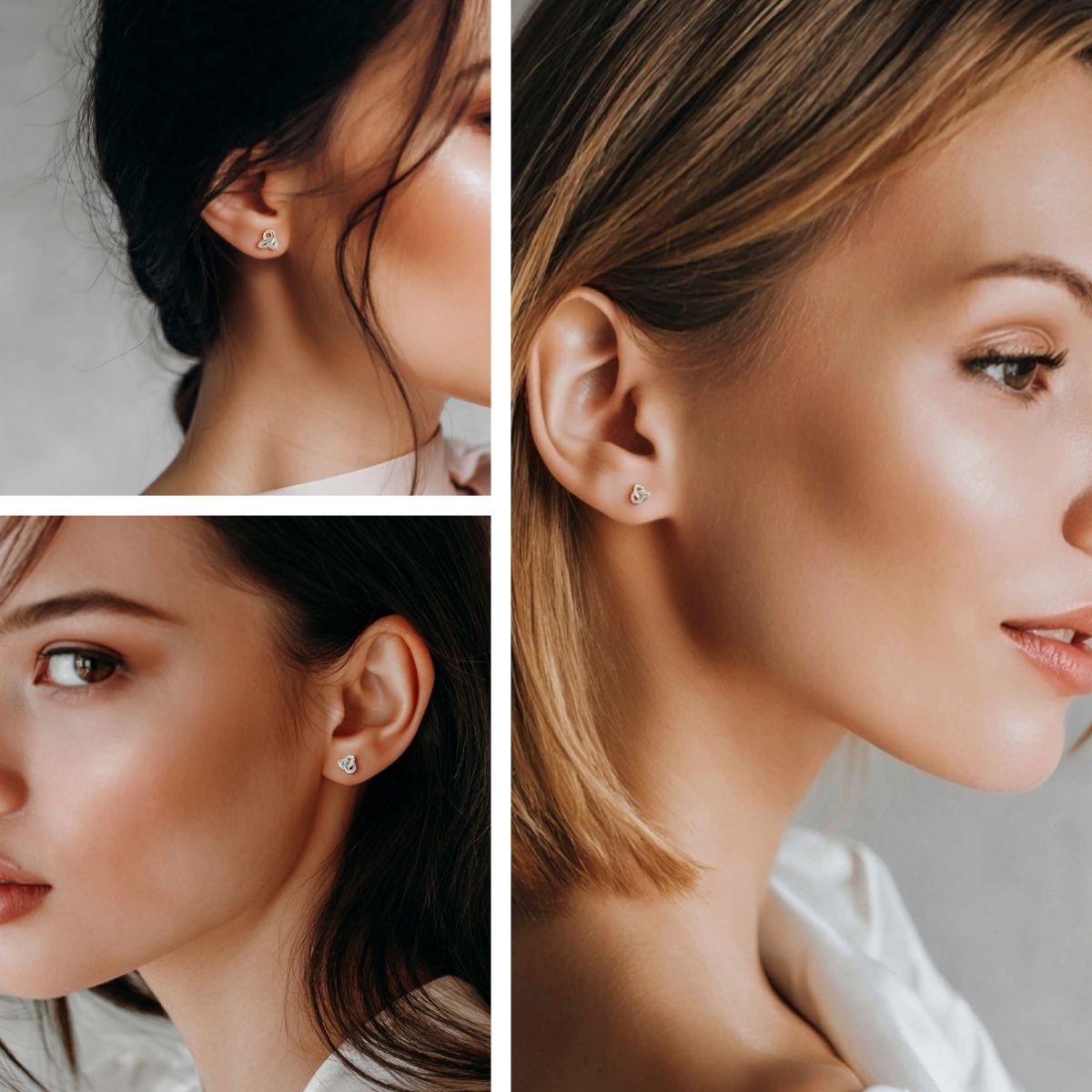 Set Boucles d'oreilles "Noeud" Set Boucles d'oreilles "Noeud"