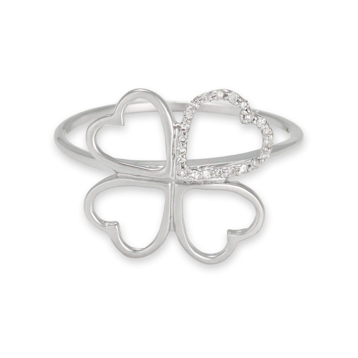 Bague "Flamboyante" Or blanc et Diamant Bague "Flamboyante" Or blanc et Diamant