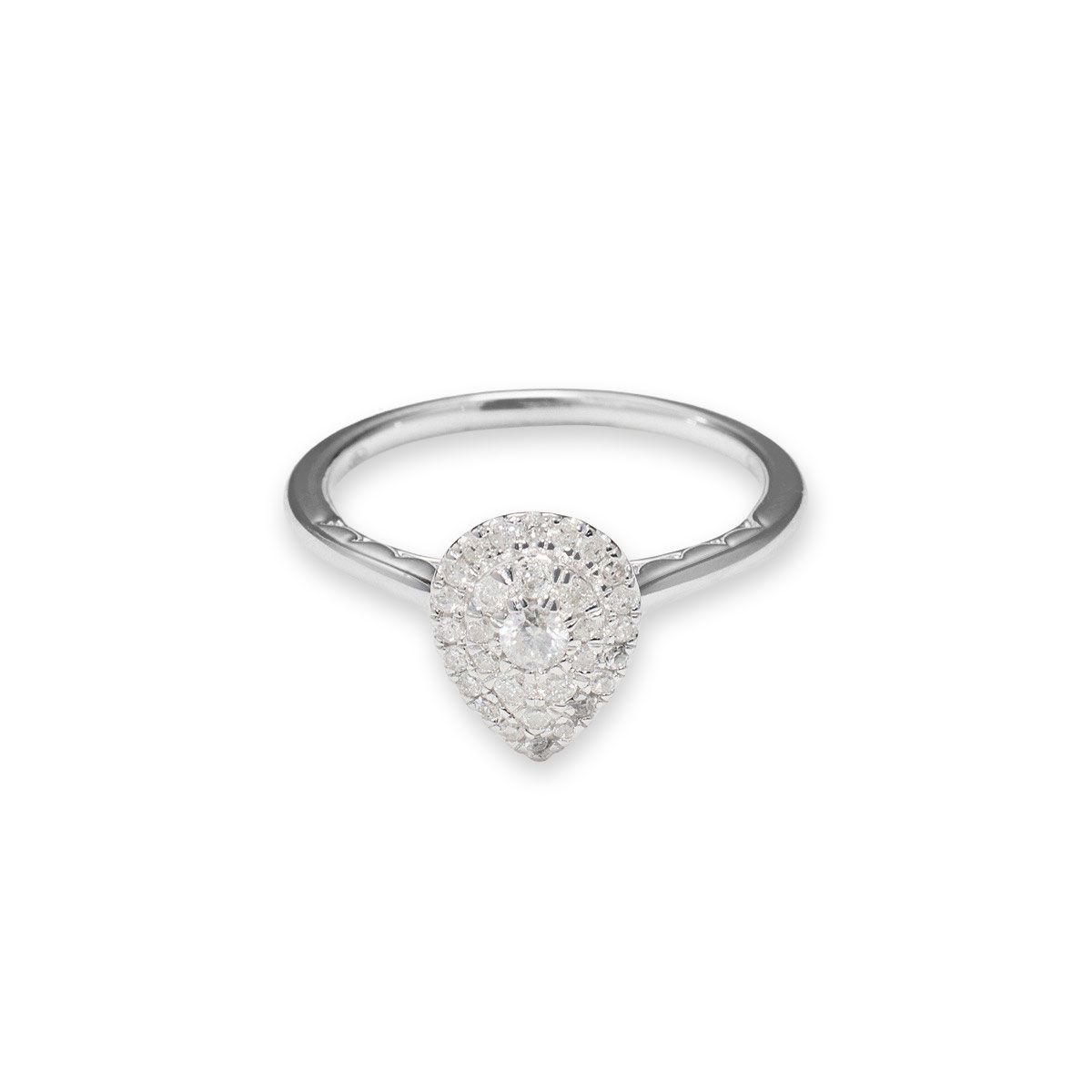 Bague " Thaïs" Or blanc et Diamant Bague " Thaïs" Or blanc et Diamant