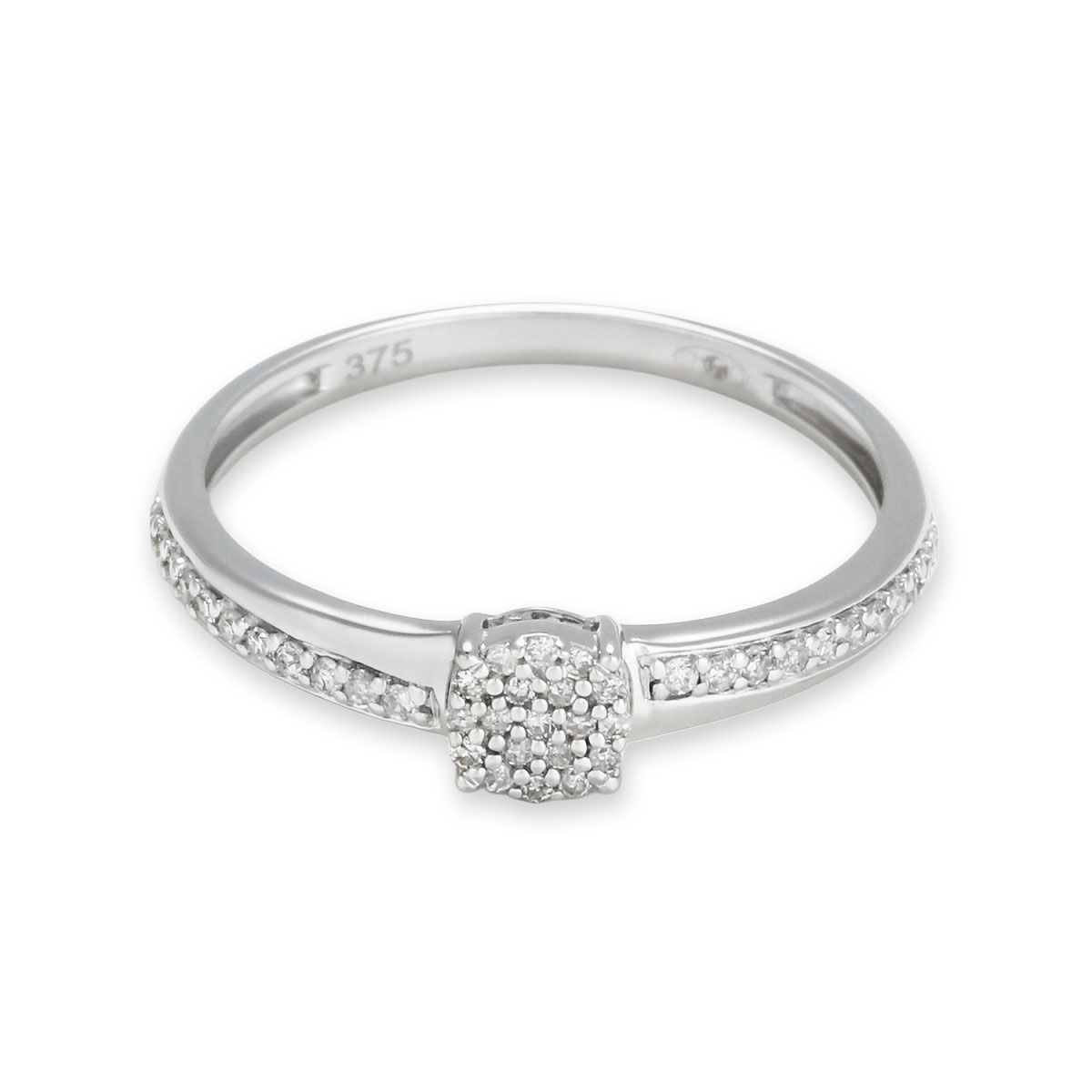 Bague " Solange" Or blanc et Diamant Bague " Solange" Or blanc et Diamant