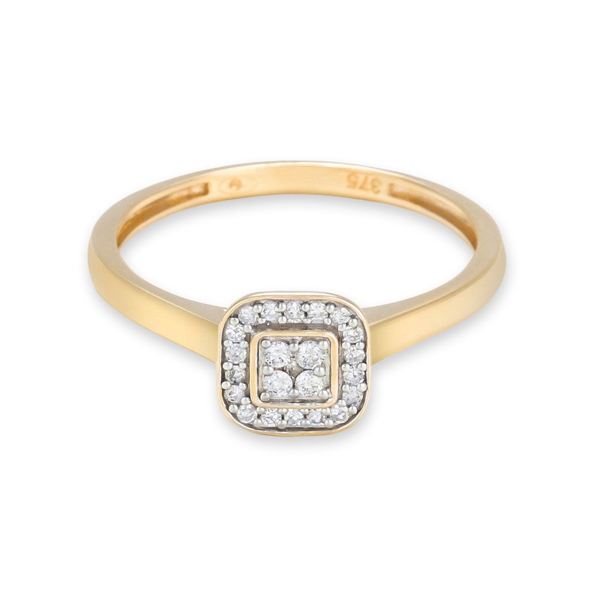 Bague " Viviane" Or jaune et Diamant Bague " Viviane" Or jaune et Diamant