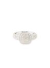 Bague " Ariane" Or blanc et Diamant