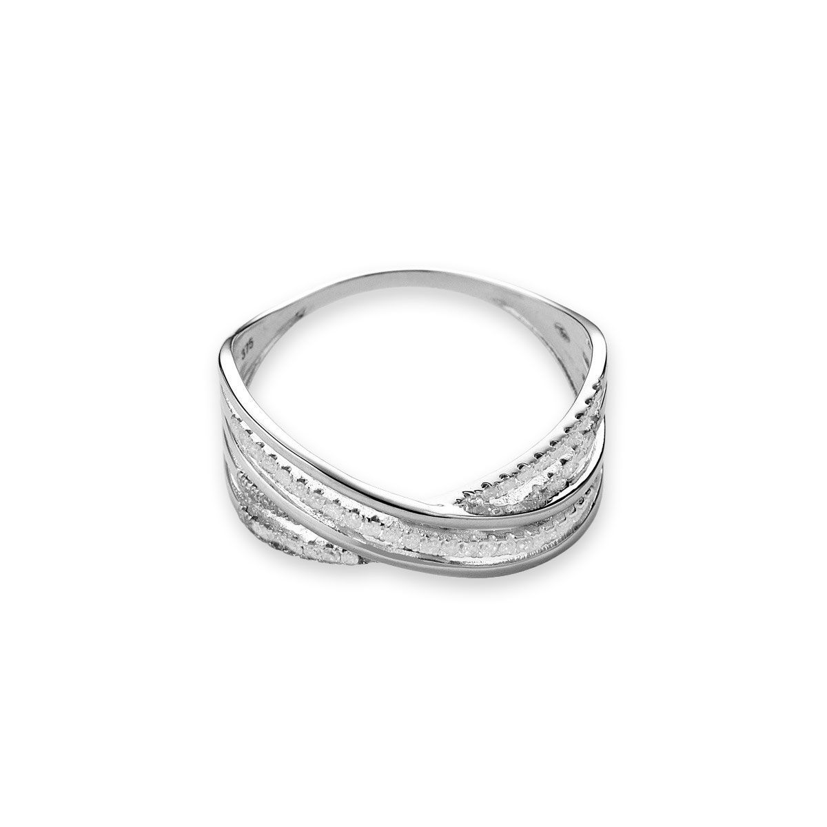 Bague " Anne" Or blanc et Diamant