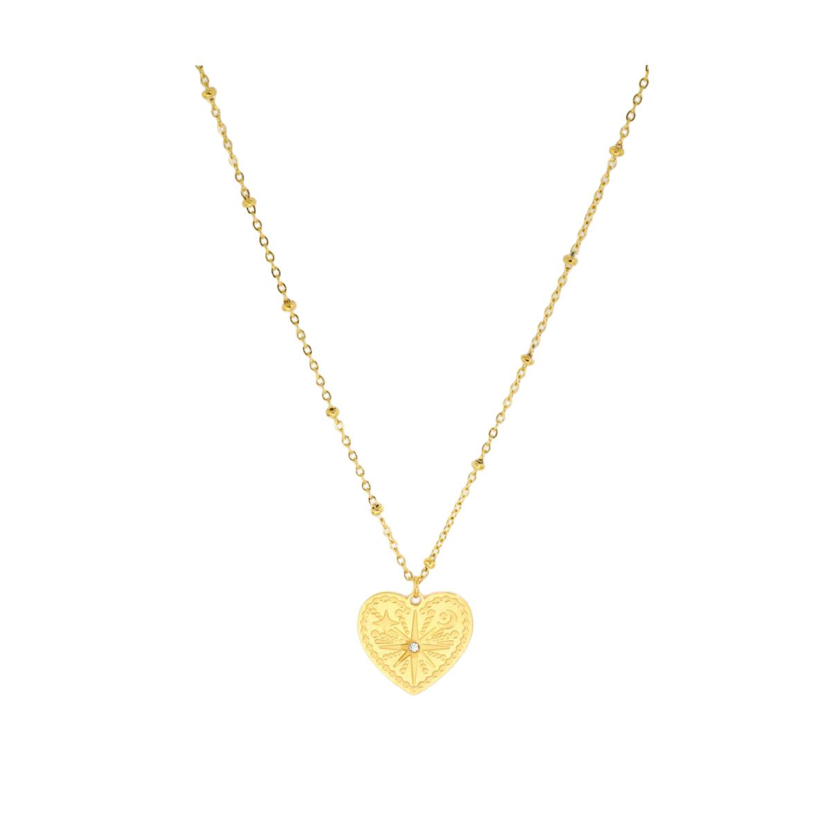 Collier "Katia" acier inoxydable