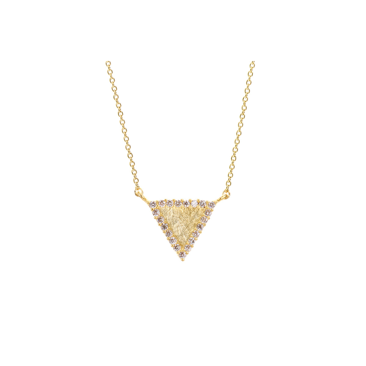 Collier Luna Collier Minimaliste laiton doré "Luna"