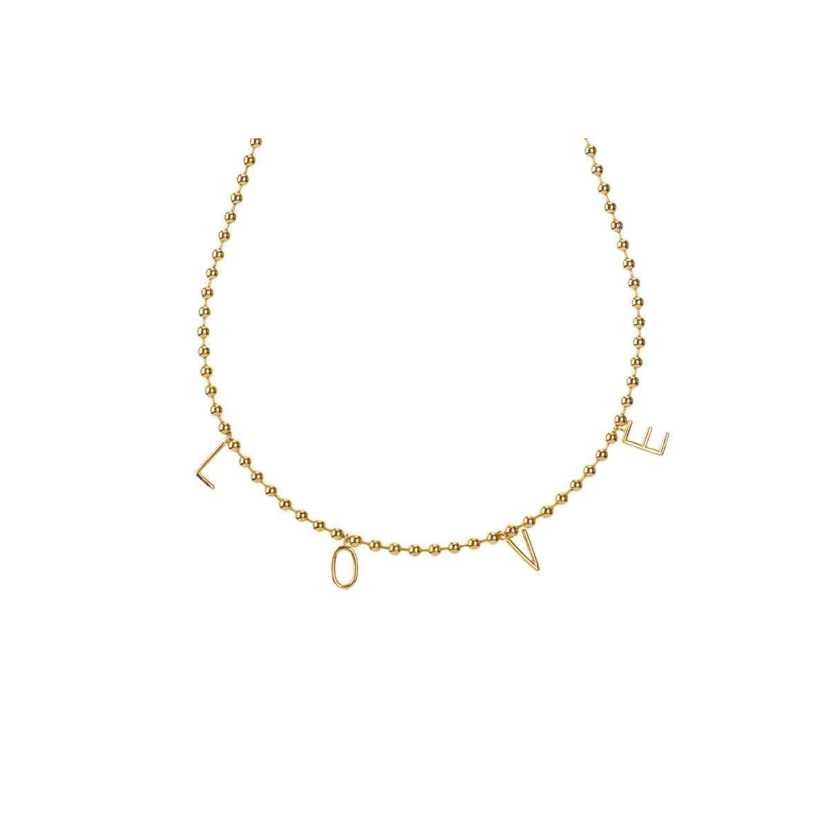 Collier Isa Collier Minimaliste laiton doré "Isa"