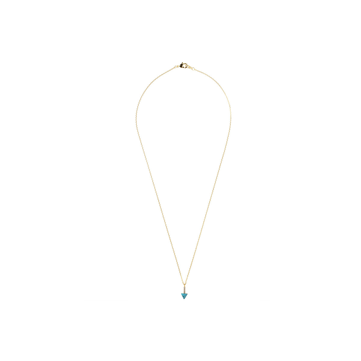Collier Zoé Collier Minimaliste laiton doré "Zoé"
