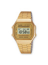 Montre Unisexe Casio Vintage Bracelet Acier inoxydable Doré - A168WG-9EF