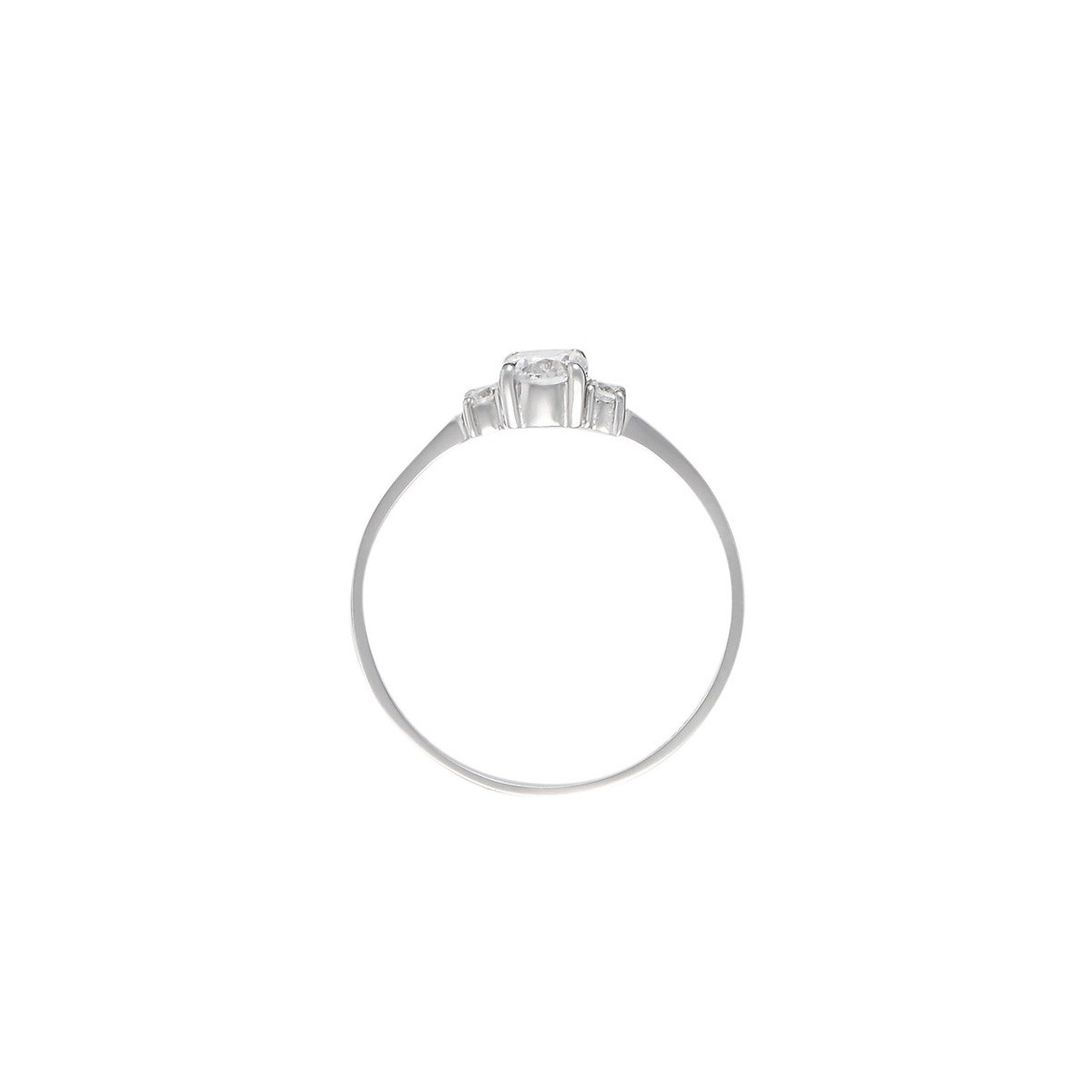 Bague "Âme" Or blanc