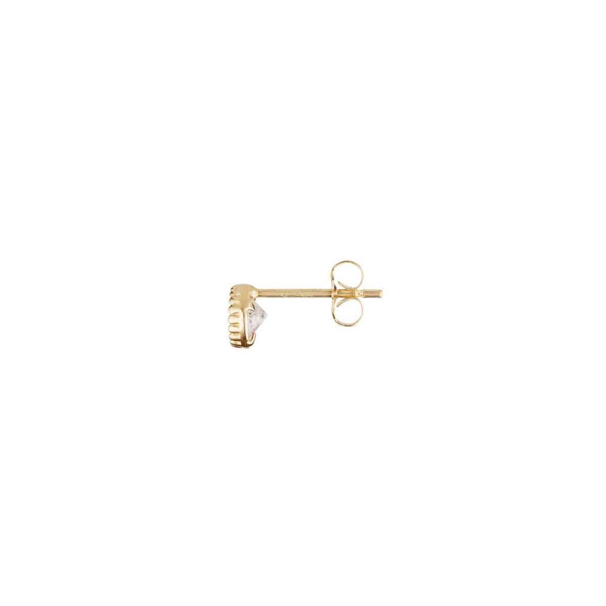 Boucles d'oreilles "Songeur" Or jaune