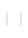 Boucles d'oreilles femme alizée Or Jaune 375 et zirconium