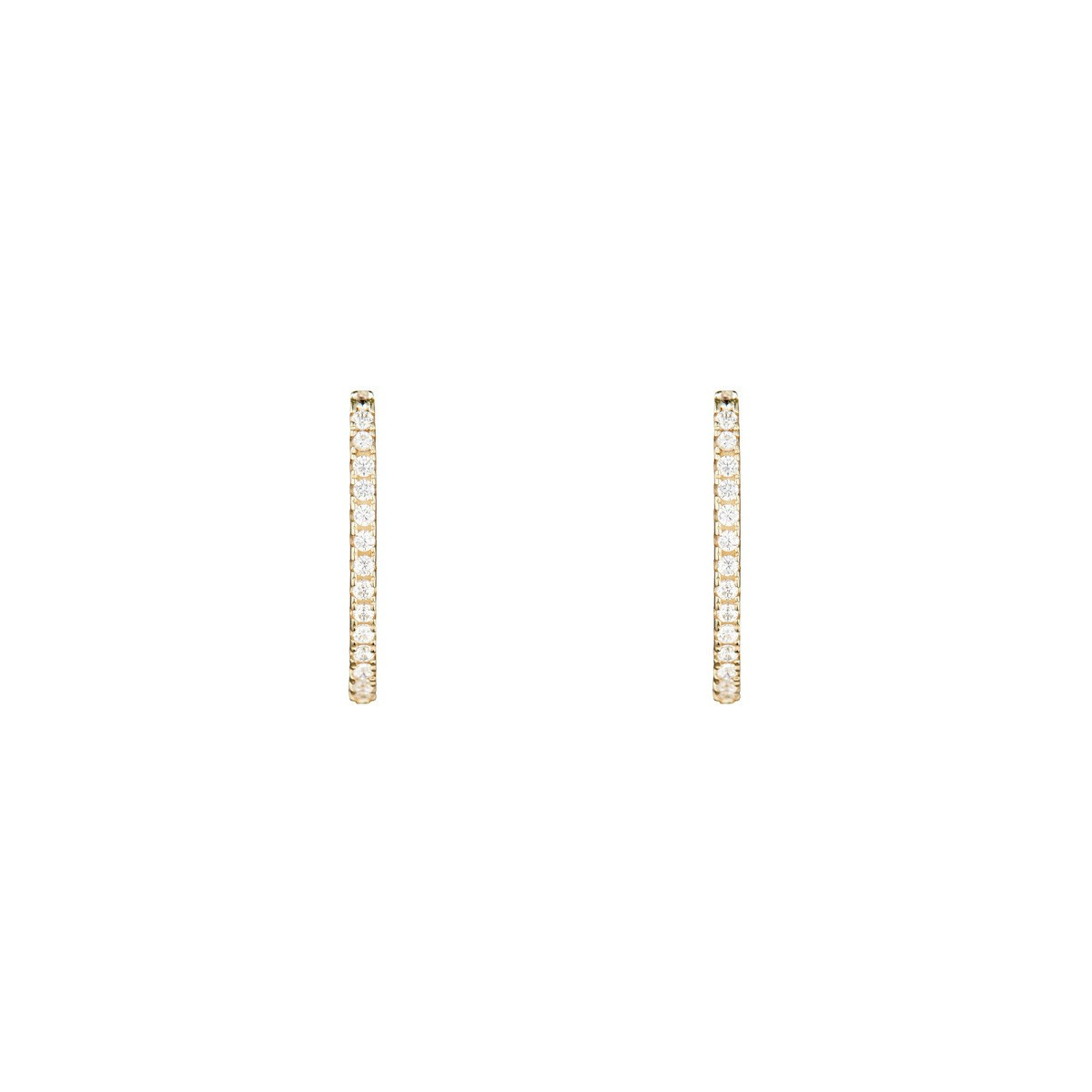 Boucles d'oreilles "Virevolte" Or jaune