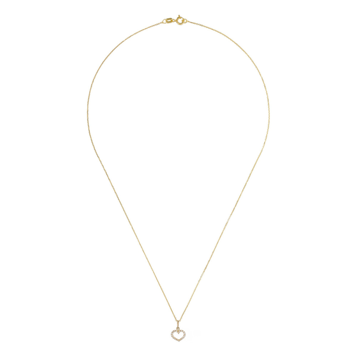 Pendentif "Soupir" Or jaune