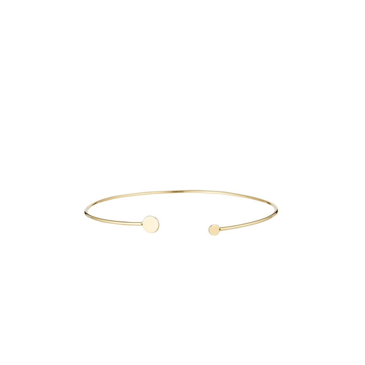 Bracelet jonc or jaune "Cercle d'or"