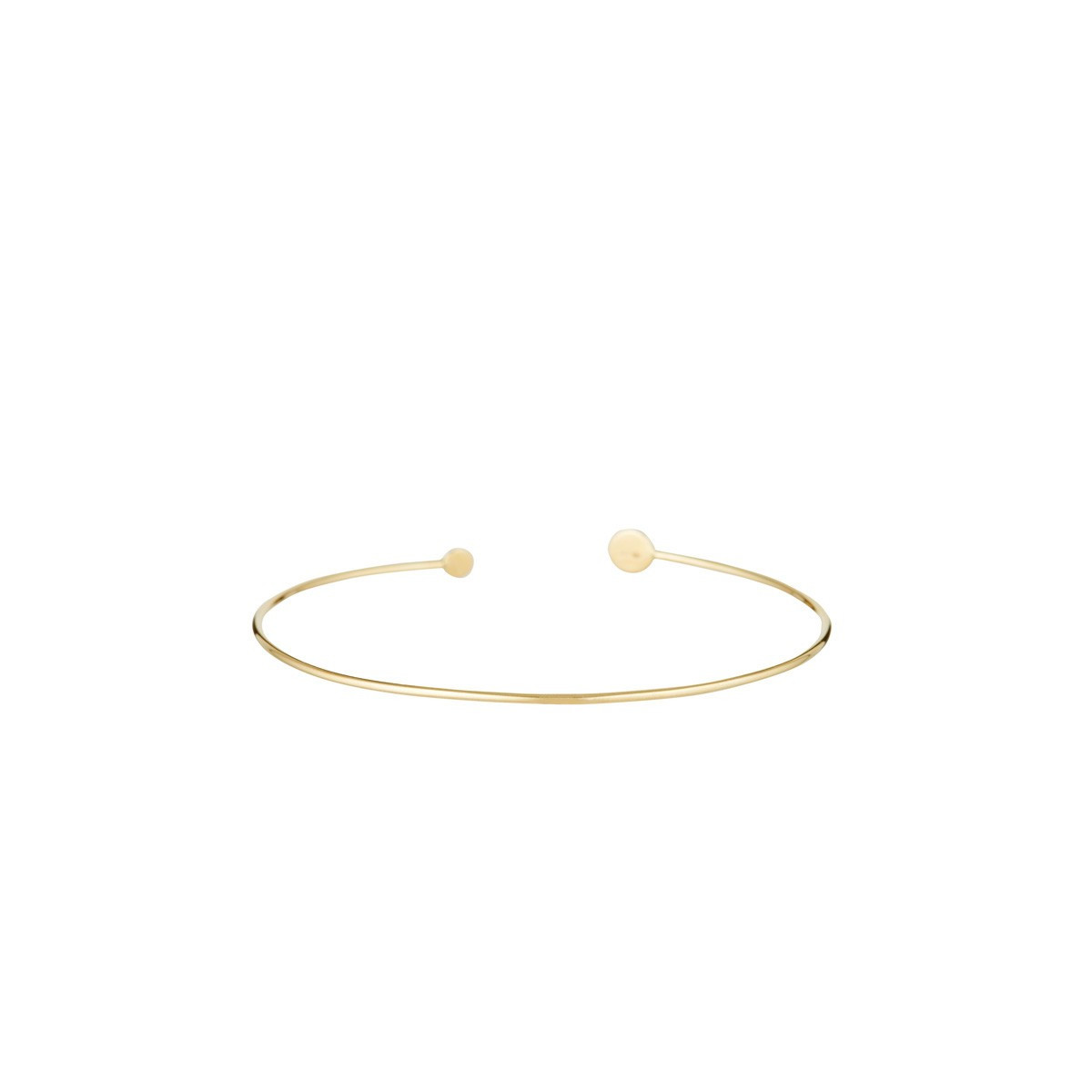 Bracelet jonc or jaune "Cercle d'or"