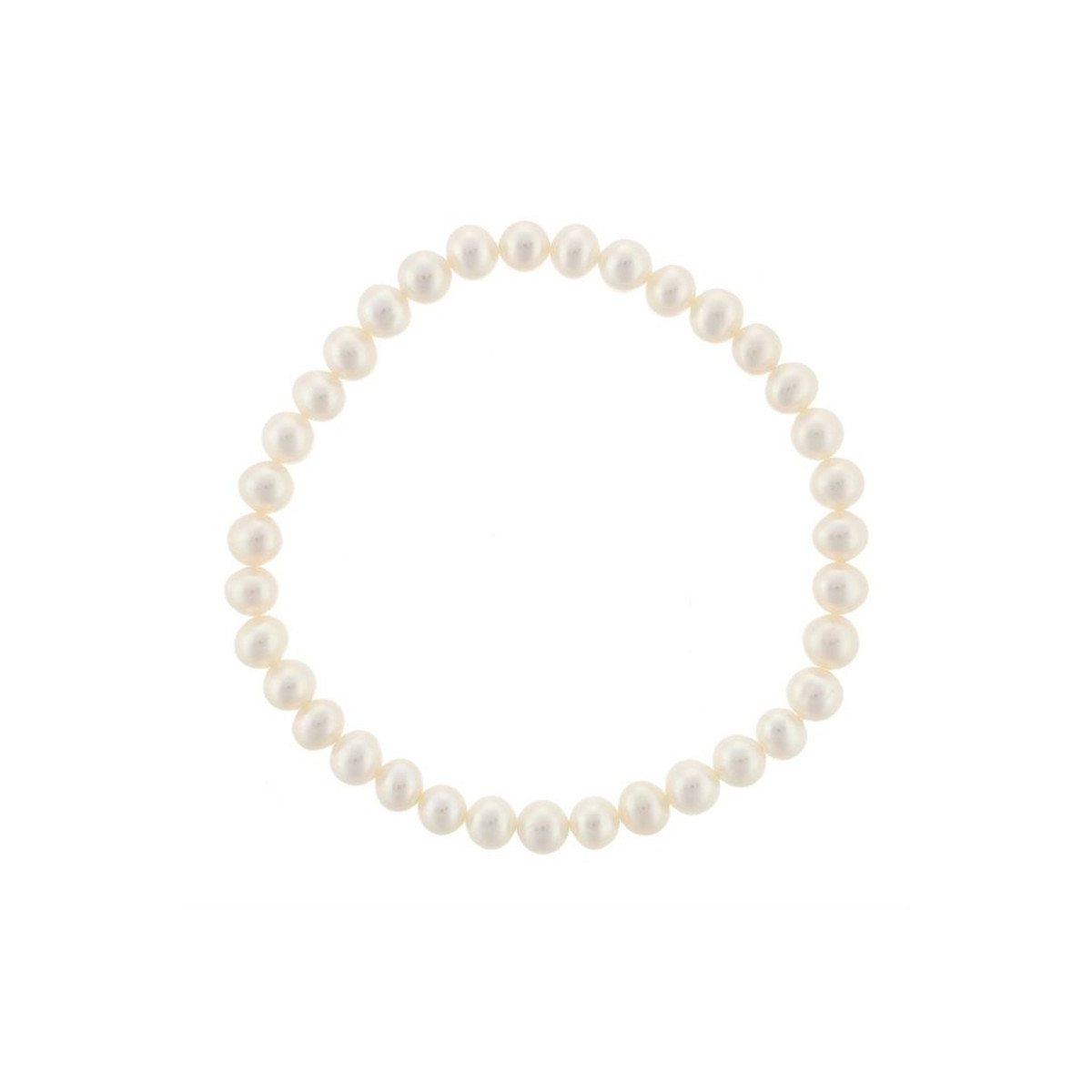 Bracelet perles de culture blanches "Diva"