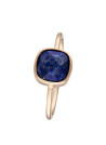 Bague Ella doré et lapis lazuli bleue