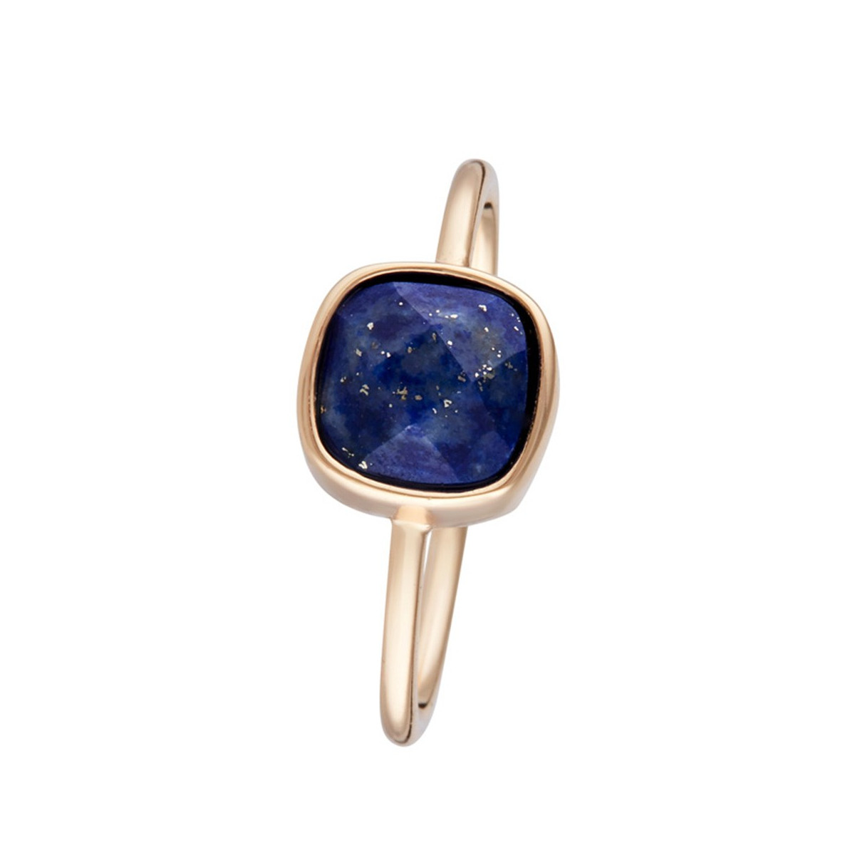 Bague "Arcadia" Lapis Lazuli Laiton doré