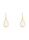 Boucles d'oreilles Cyrielle doré et crystal crystal 