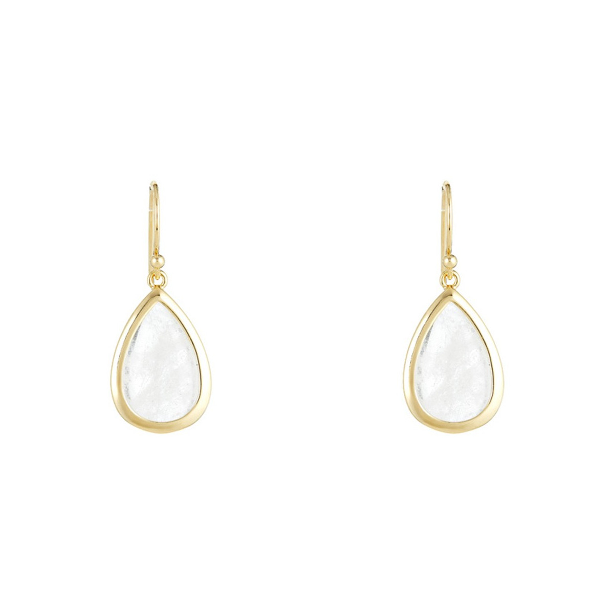 Boucles d'oreilles "Valhalla" Crystal Laiton doré