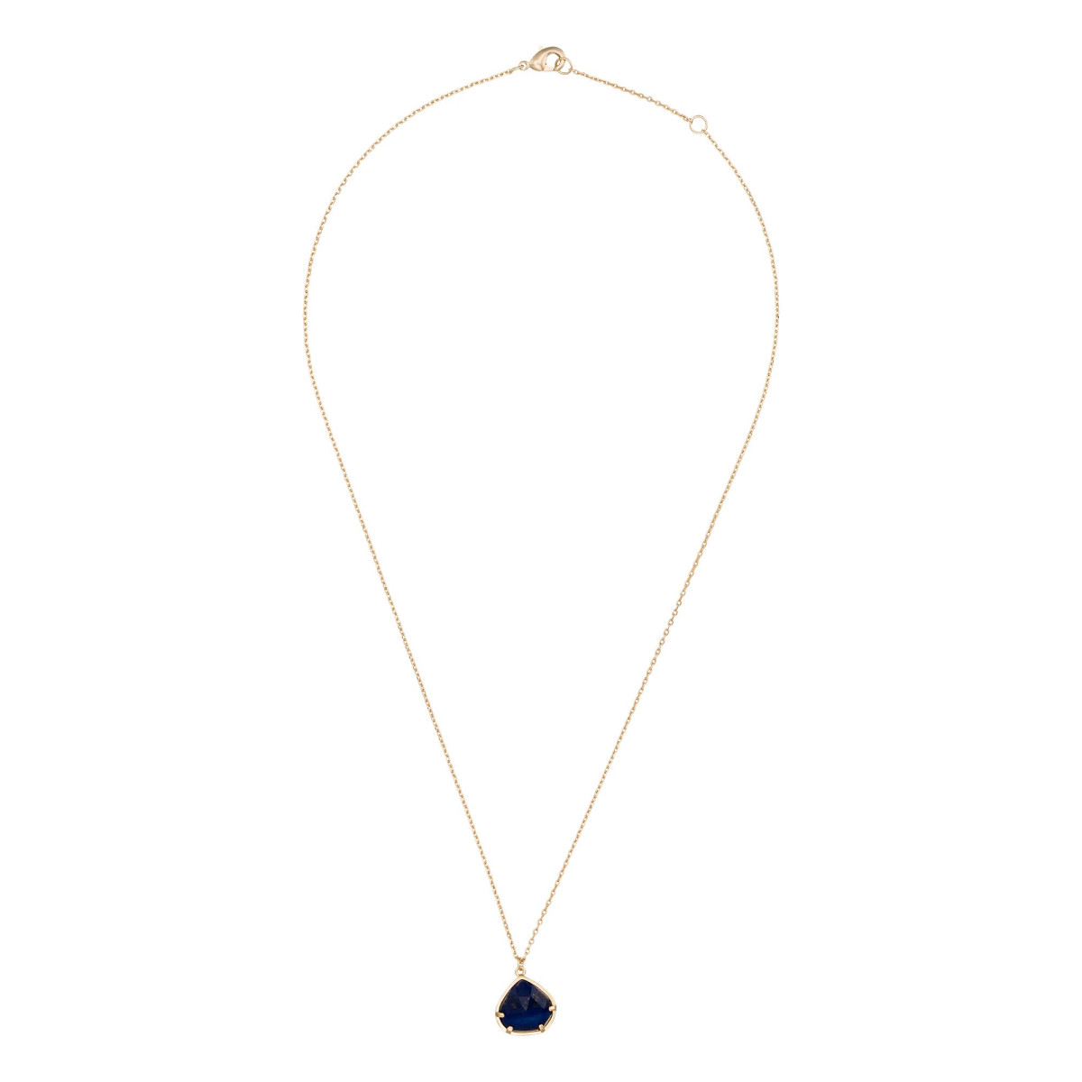 3CS645Bjgv Collier "Paradisia" Lapis Lazuli Laiton doré
