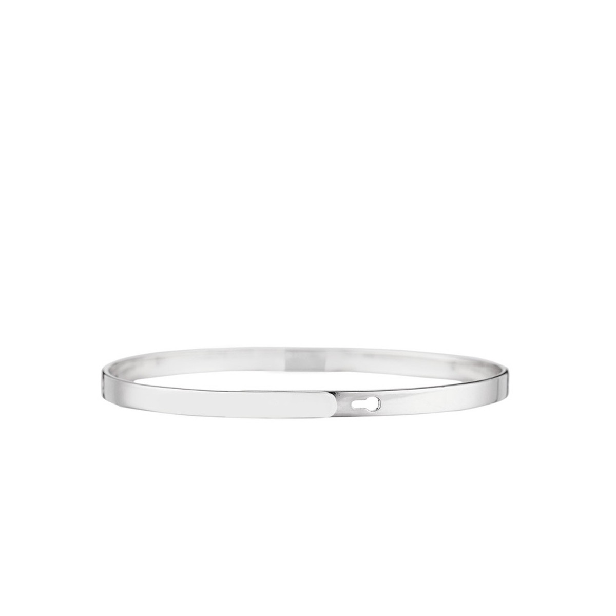 Bracelet à message "Que La Force Soit Avec Toi" Laiton argenté