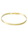 Bracelet personnalisé doré "RIEN NE VAUT UNE MAMAN" | Mes-bijoux.fr