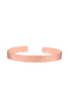 Bracelet Jonc à message "BRACELET SANS MESSAGES" rosé
