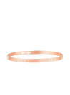 Bracelet Jonc à message "CŒUR À PRENDRE" rosé