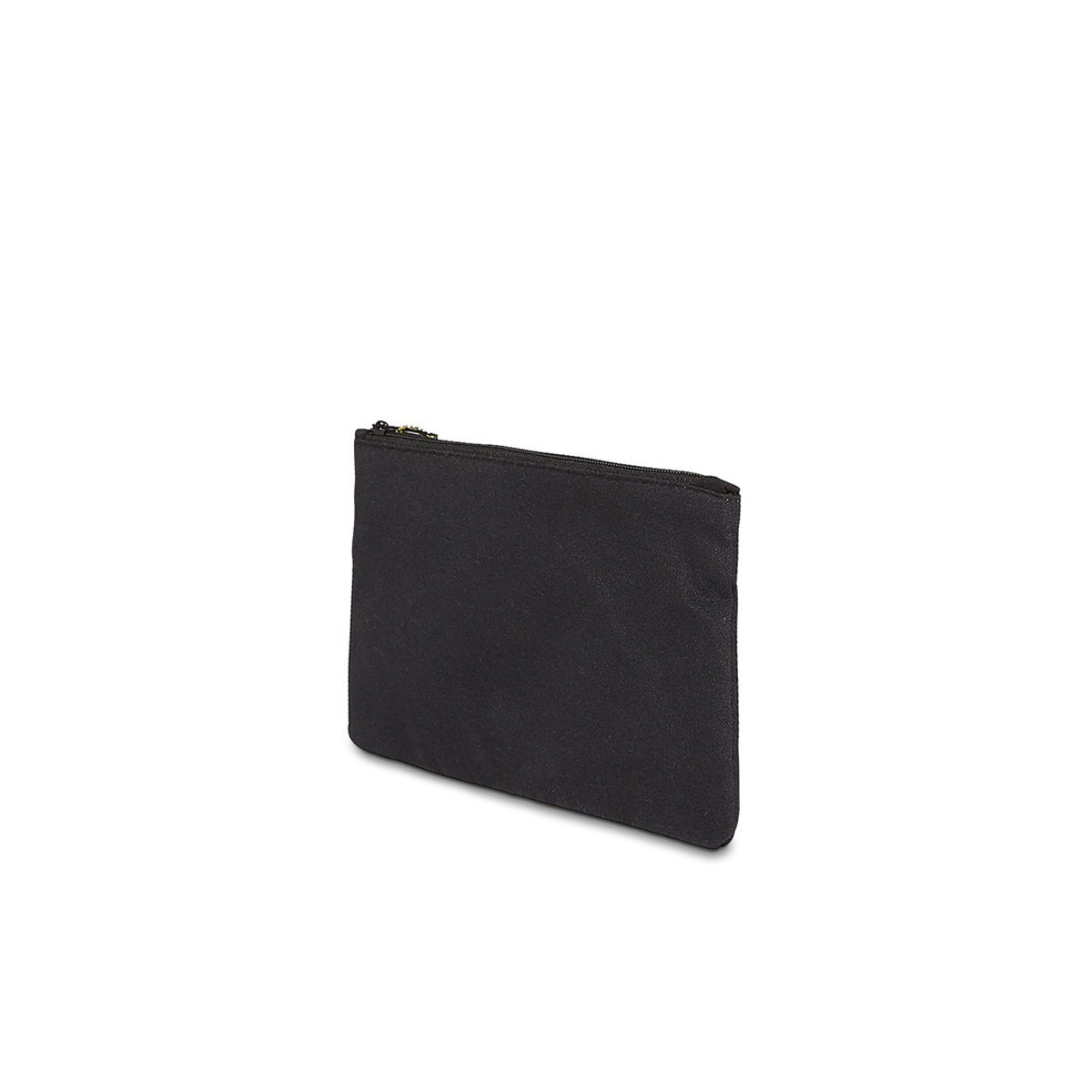 Petite pochette à message "PARFAITE AVEC DE PETITS DÉFAUTS" Noir et Doré