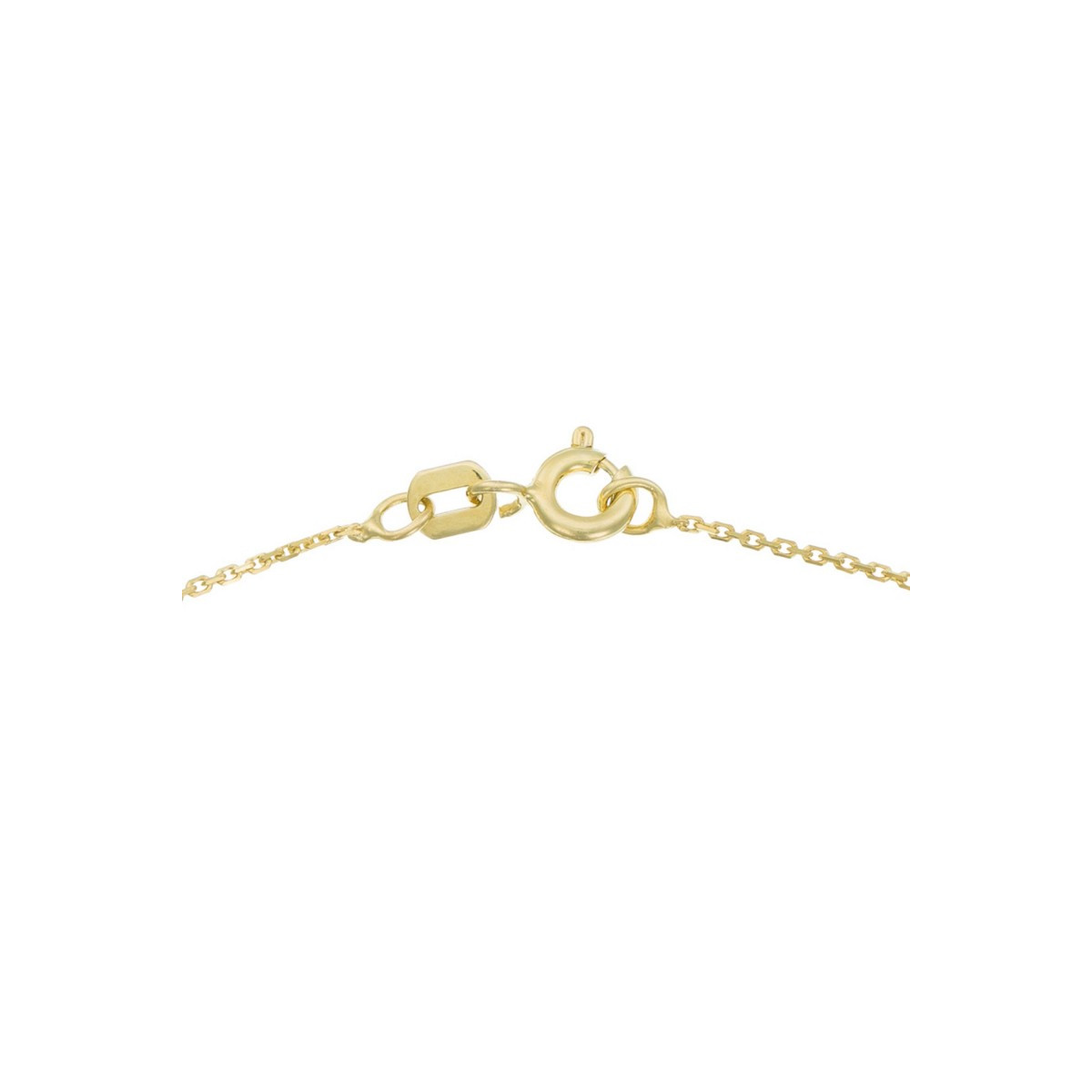 Pendentif + Chaîne femme puce Or Jaune 375 et Saphir Pendentif Or Jaune et Saphir 0,70 carats "Puce" + chaîne argent doré offerte