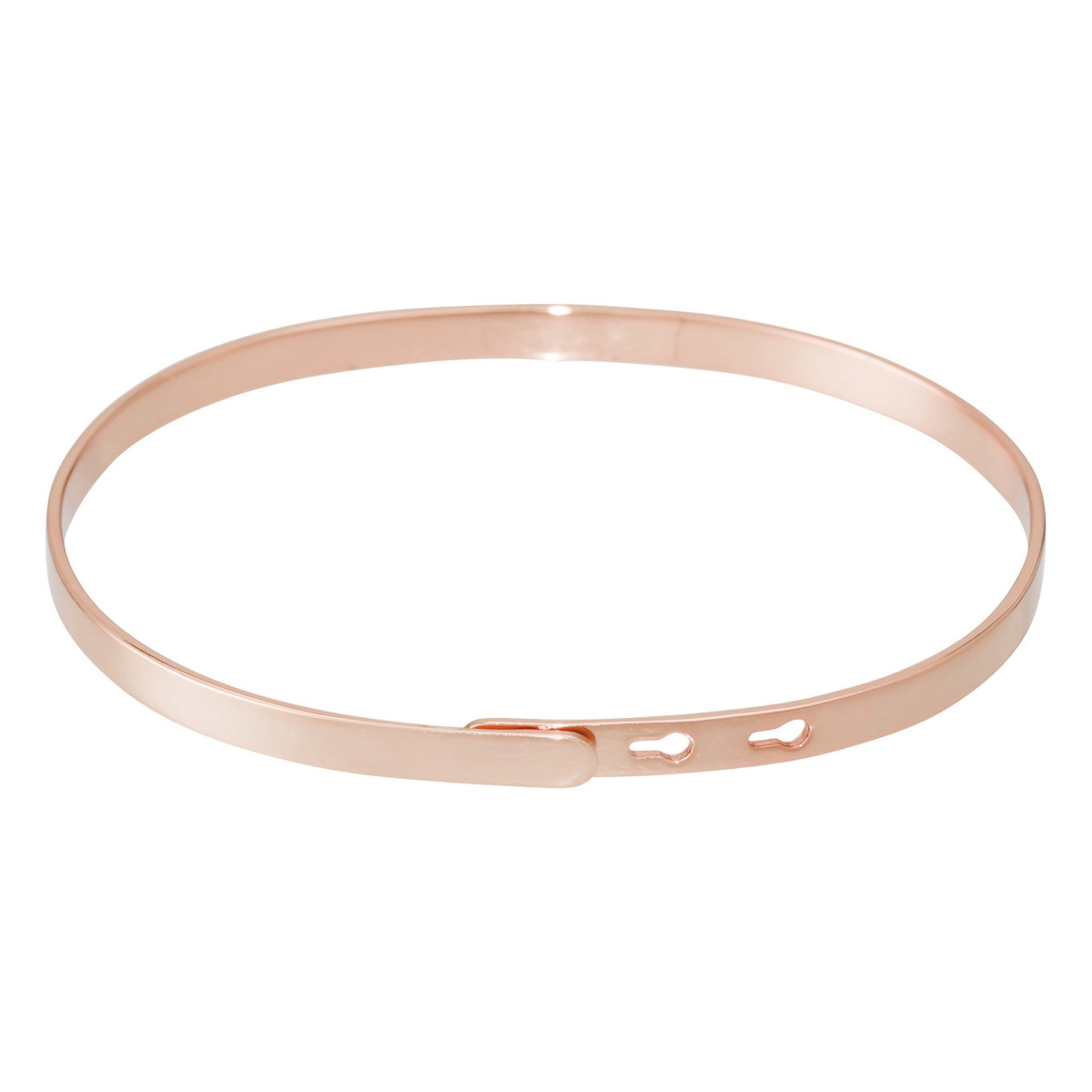 Bracelet à message "Princesse en Basket" Laiton rosé