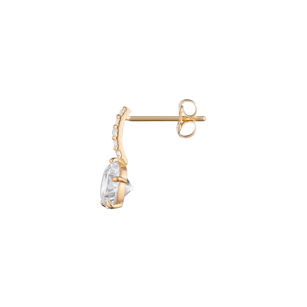 Boucles d'oreilles "Sublimation" Or jaune